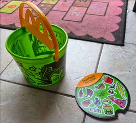 McDonald's Boo Bucket Villain Maleficent