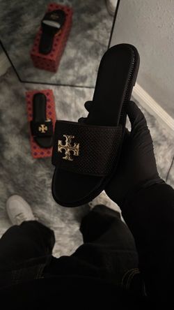 Tory Burch Rhinestone Sandals Womens
