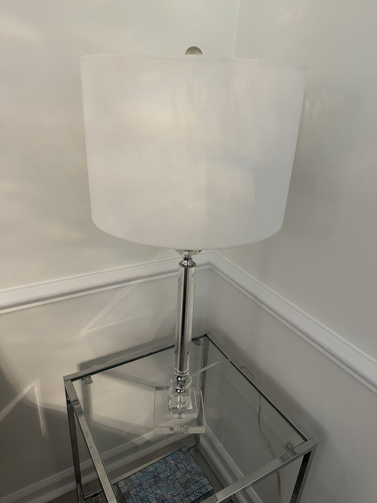Glass Table Lamp
