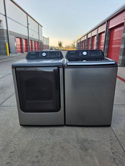 Samsung High Efficiency Washer and Dryer Set (Electric)