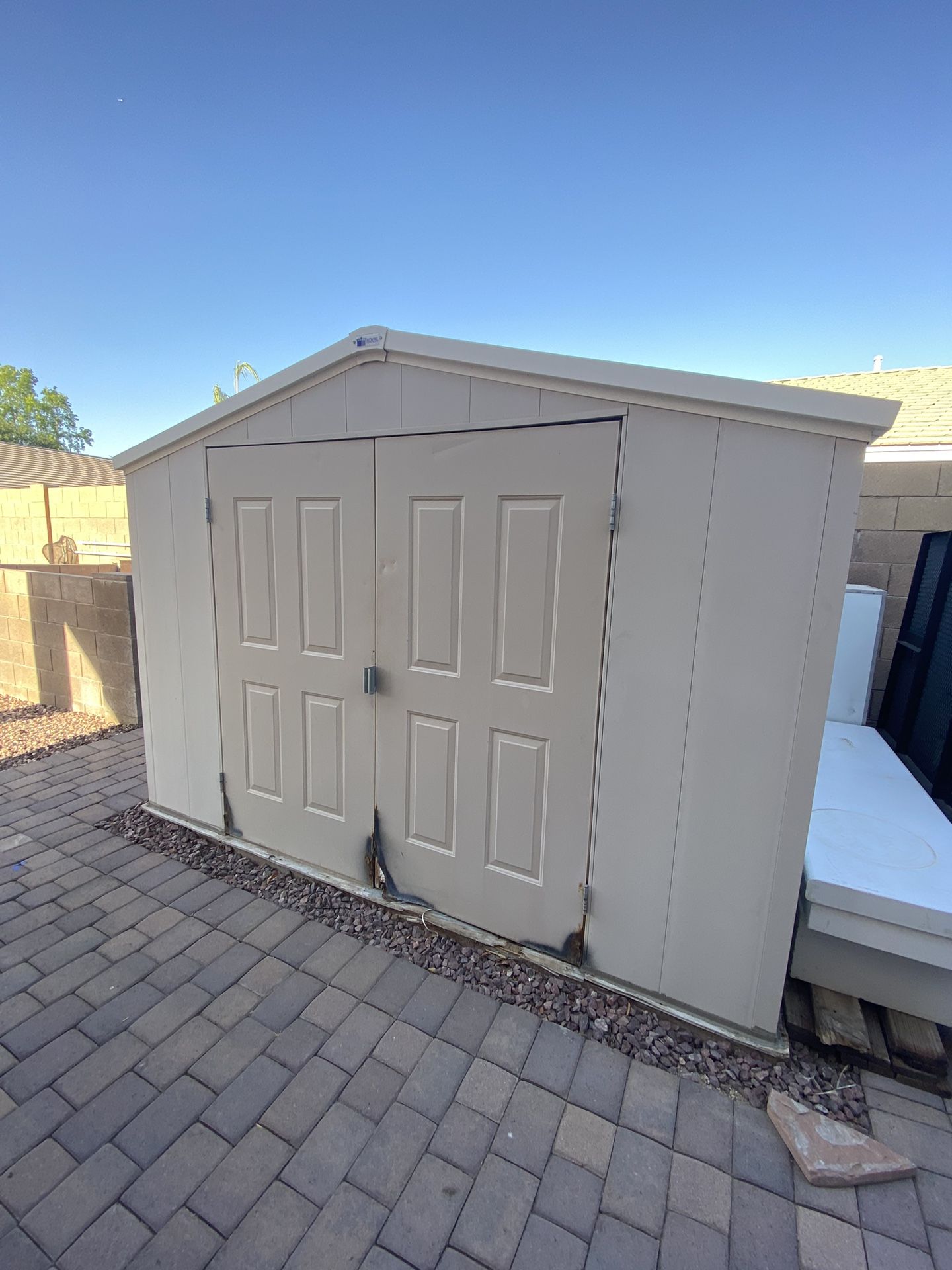Vinyl 8x10 Shed