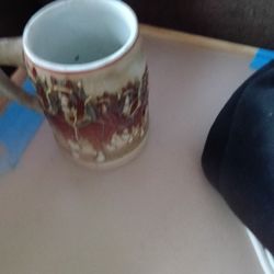 Budweiser Stein Clydesdales '80s