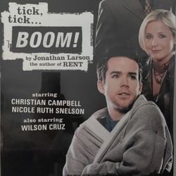 Tick Tick BOOM~Off Broadway JONATHAN LARSON Poster