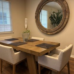 Restoration Hardware Dining Table W/4 Chairs