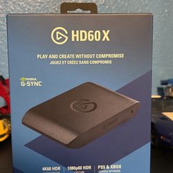 Elgato HD60 X External Capture Card 4K60 HDR10 PC, PS5 & Xbox Compatibility