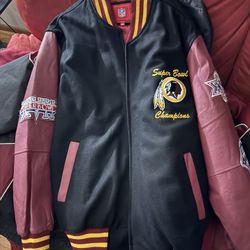 Washington Redskins Super Bowl letterman jacket