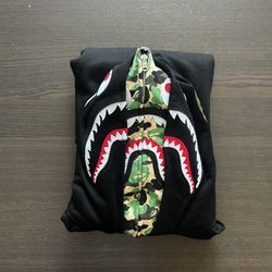 Bathing Ape Double Hooded Zip Up  