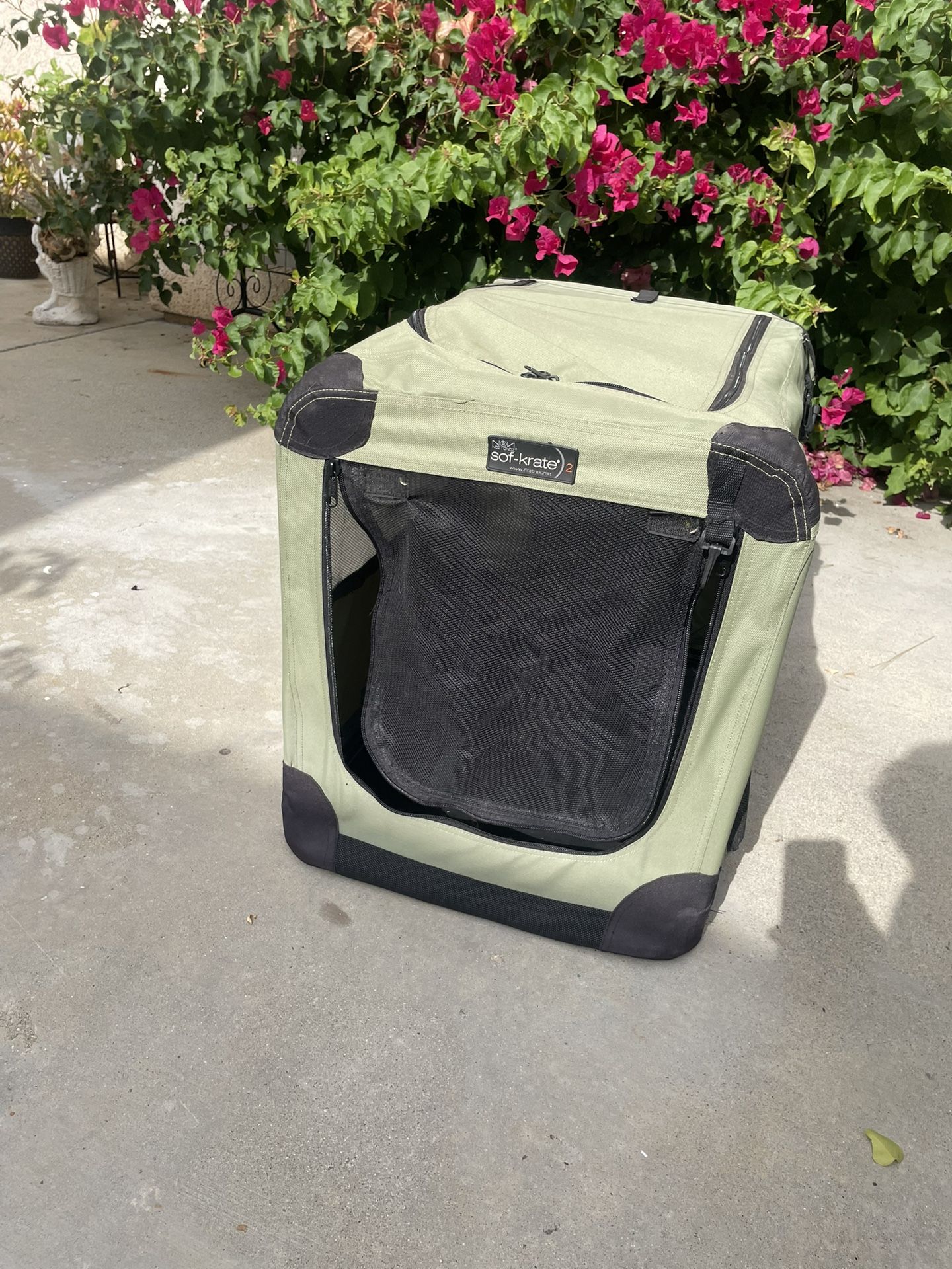 Soft Dog Crate 21” x 15” x 15” 