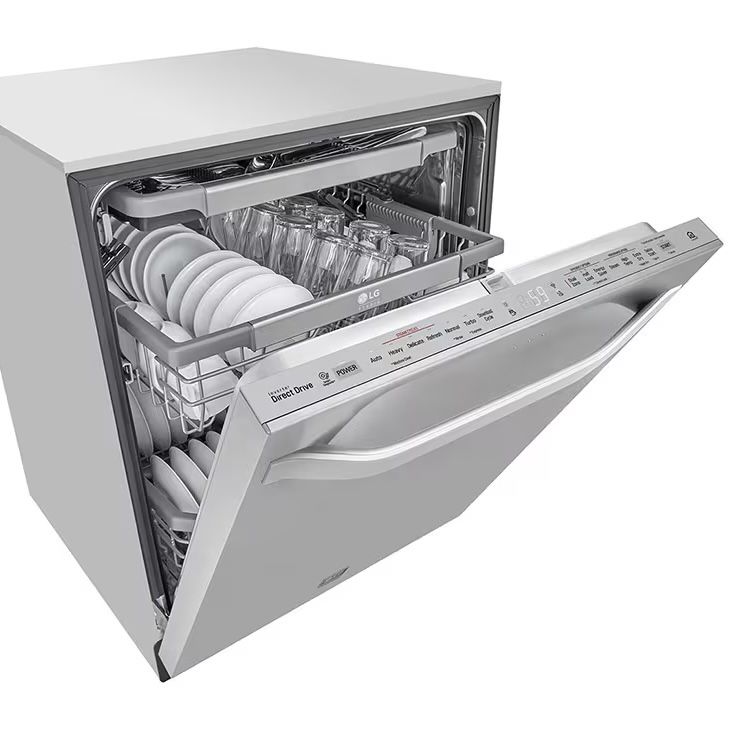 PRICED TO SELL! Almost New Premium LG Smart Dishwasher 3rd Rack Steam & Smart Home Connected