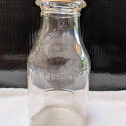 Penna Masterball Vintage Motor Oil Glass Container 
