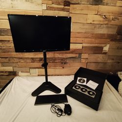 Pc Gaming Graphics Card, Monitor, Keyboard N Mouse