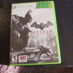 XBOX 360 BATMAN ARKHAM CITY 
