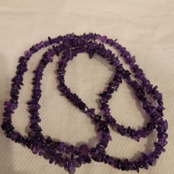 17.5" Amethyst Necklace