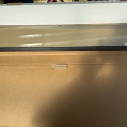 Aquarium Canopy – Fits 72” x 18” Tanks | Hinged Top | Custom Backstrip