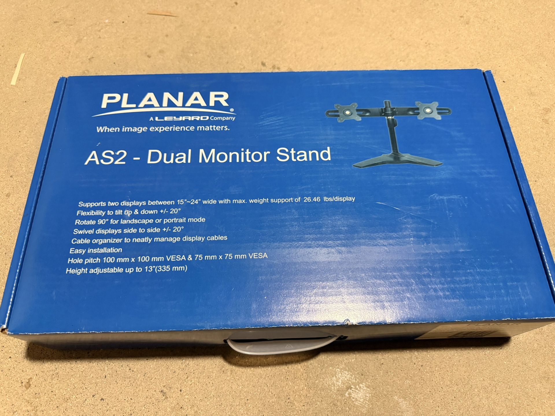Planar Dual Monitor Stand
