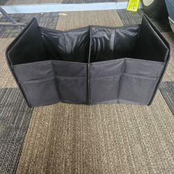 Large 2 compartment trunk organizer