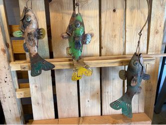 Metal Fish Sculpture