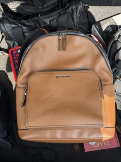 Michael Kors Leather Backpack