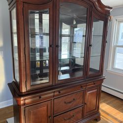 Living Room Glass Buffet