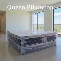 Queen Pillow Top Mattress  Available Today - 🚚