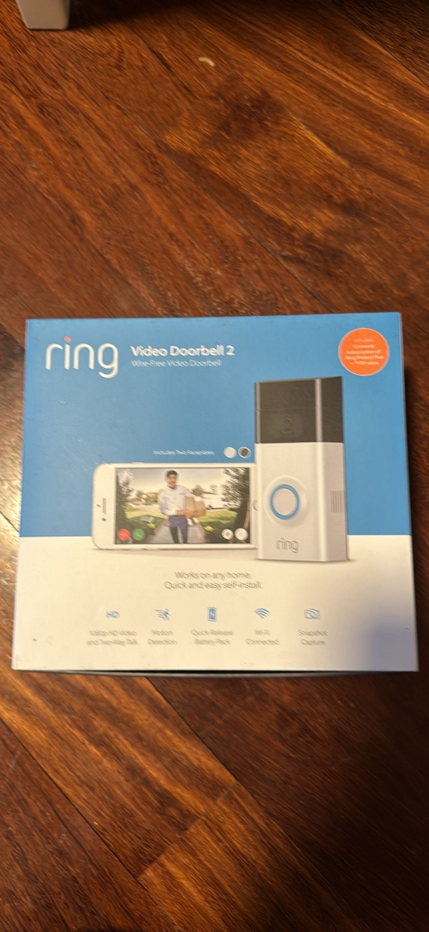 RING Doorbell ,Camera And Alarm