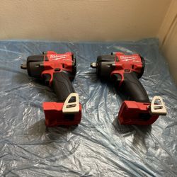 Brand New Milwaukee M18 FUEL Gen-2 18V Brushless Mid Torque 1/2” Impact Wrench w/Friction Ring -TOOL ONLY $170 EACH ONE 