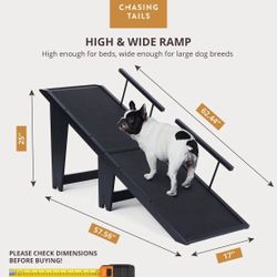 New!  Chasing Tails dog ramp up to 200lbs