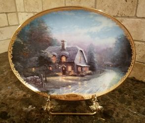 Thomas Kinkade Limited Edition plate