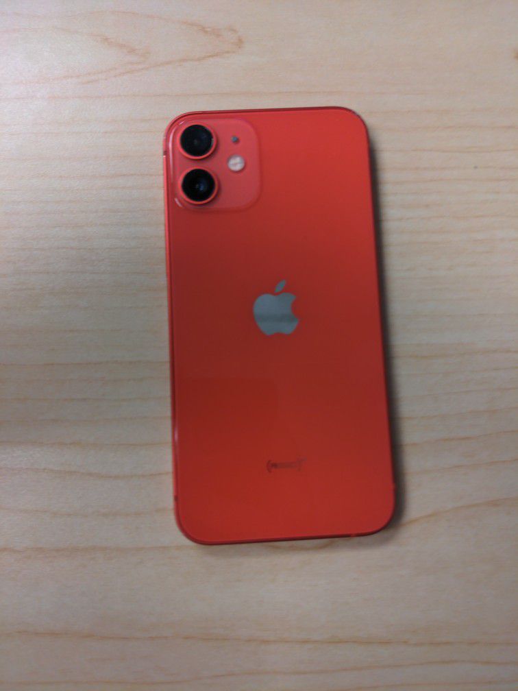 IPhone 12 Mini | 256GB Red T-mobile Or MetroPCS | Great Condition 