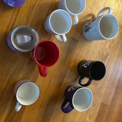 Various Mugs And Cups