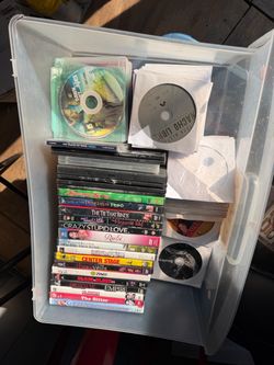 CD movie and music lot