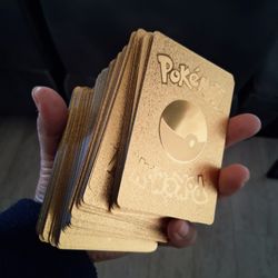 Pokemon Gold Foil 150 Card Deck Sealed Park 