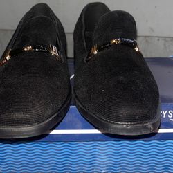 EASY STRIDER BLACK VELVET LOAFERS MEN (MAKE REASONABLE OFFER) 