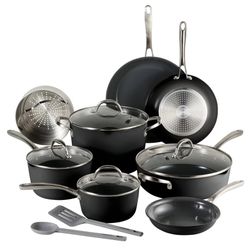 Tramontina Ceramic Non-Stick 12-piece Cookware Set with Utensils