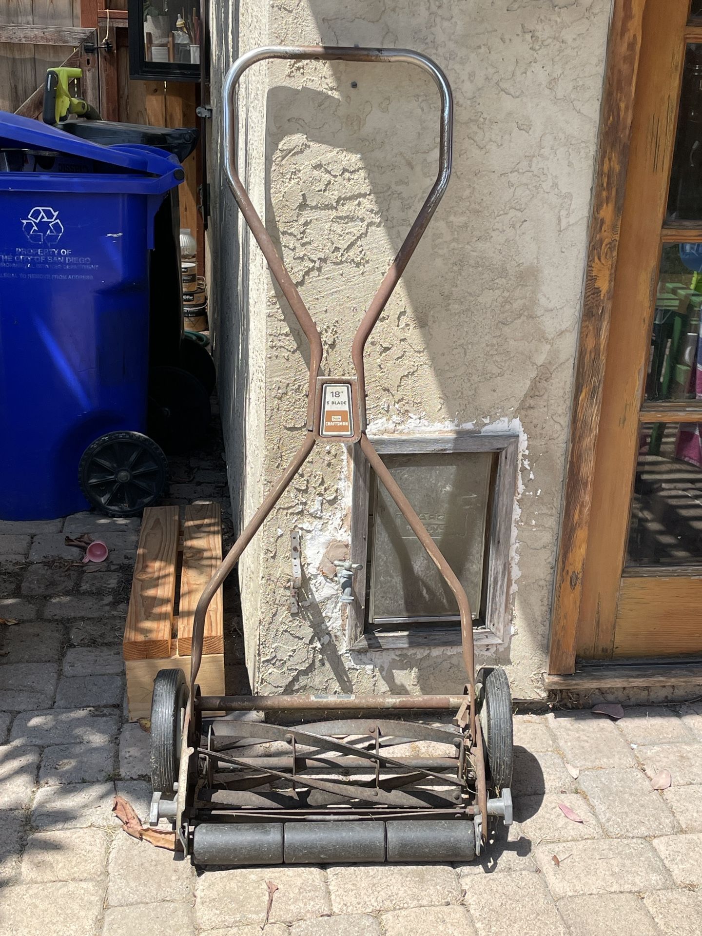 Vintage Reel Mower FREE