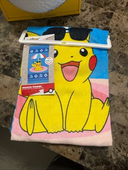 Pokemon beach towel
