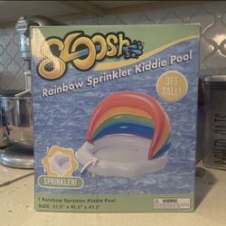 Kiddie Pool With Sprinkler 