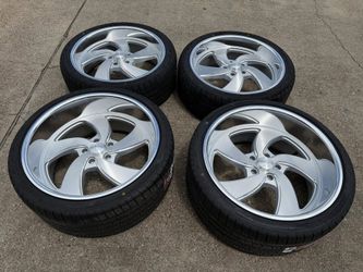 24" us amg wheels tires we finance no credit nedd