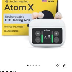 Atom X OTC Hearing Aids