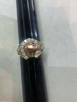 10k gold ring #111276-1 MJ