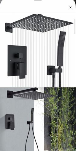 Rain Shower System with Handheld