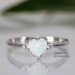 Size 8 Opal Ring | NEW 
