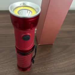 BrightEase Rotatable Aluminum Flashlight