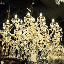 Maria theresa Crystal chandeliers 24 lights New Dimmable Adjustable Height 