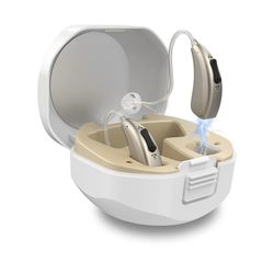 Rechargeable Hearing Aids for Seniors Severe Hearing Loss, Earrck Digital Hearing Amplifier with Noise Cancelling,Hearing Aid with Magnetic Charging C