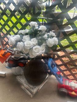 flower and vase
