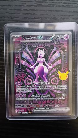 Pokemon 30th Celebration Mewtwo SIR
