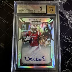 Graded football card