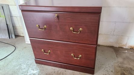 2 drawer horizontal file cabinet