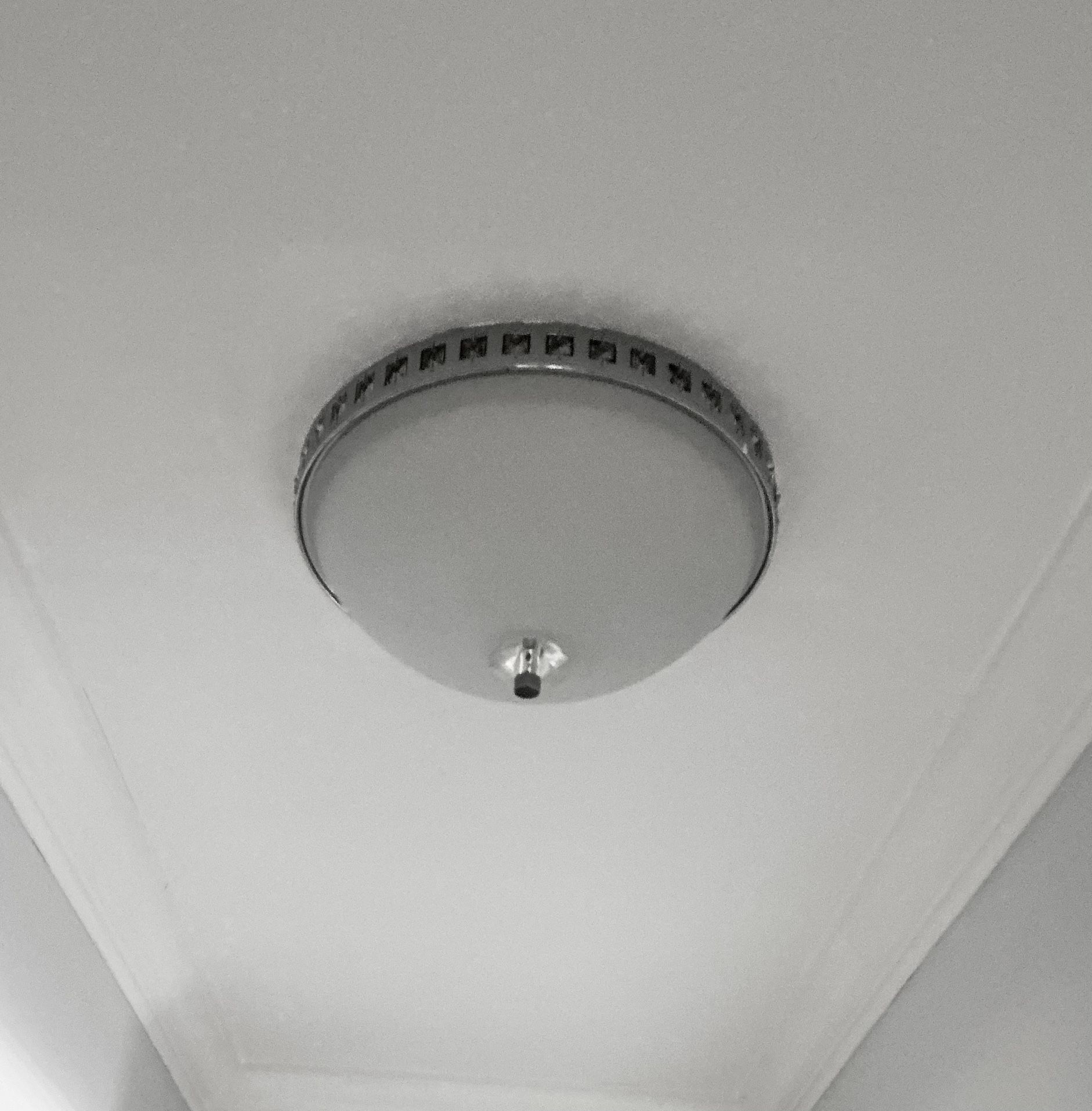 Frosted Glass Dome Ceiling Light